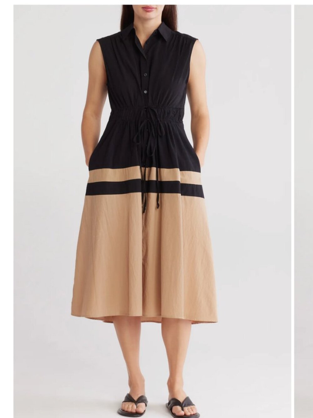 Stripe Shirt Dress